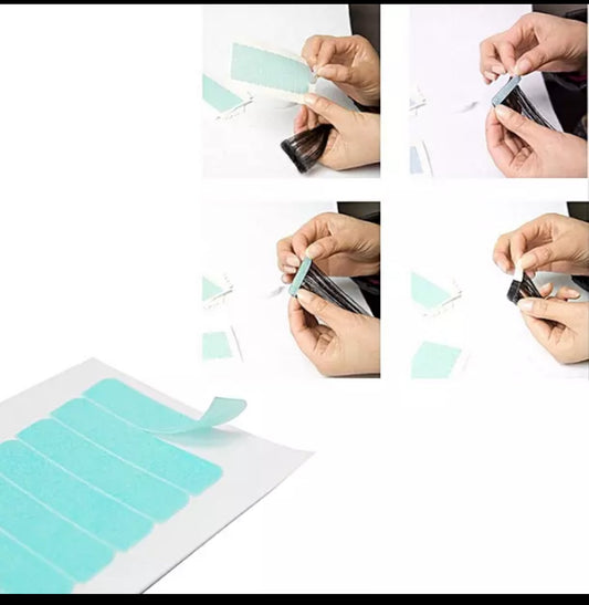Best Quality 60pcs Pre-Cut Double Side Super Tape for Hair Extensions Skin Weft