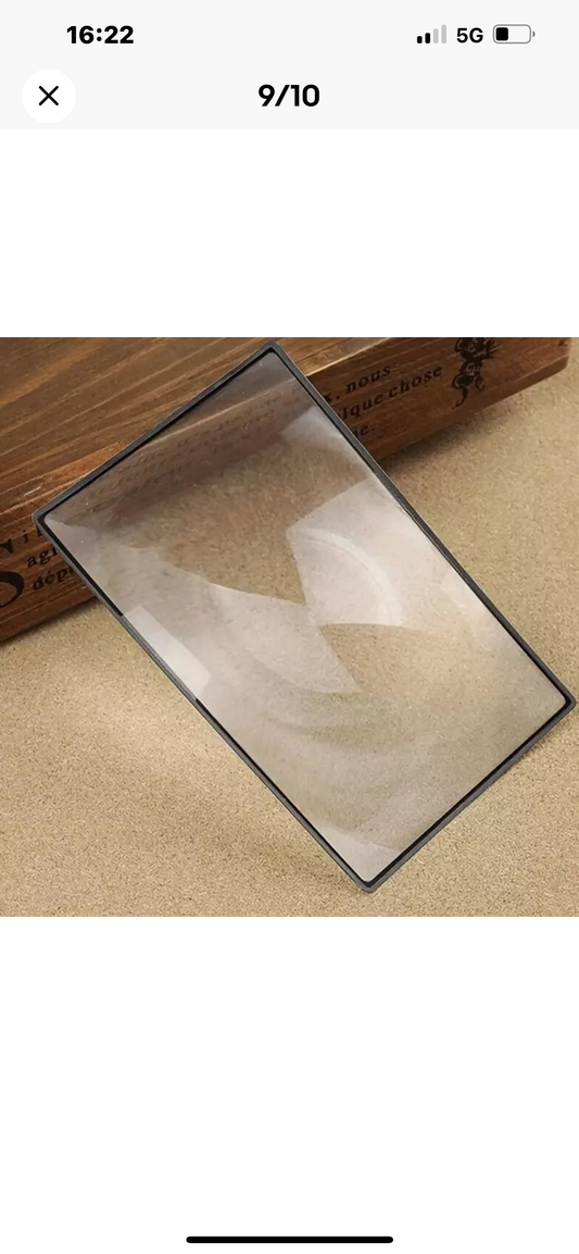 Book Magnifier for Reading Large Sheet Magnifier Reading Aid Glass 3X Page
