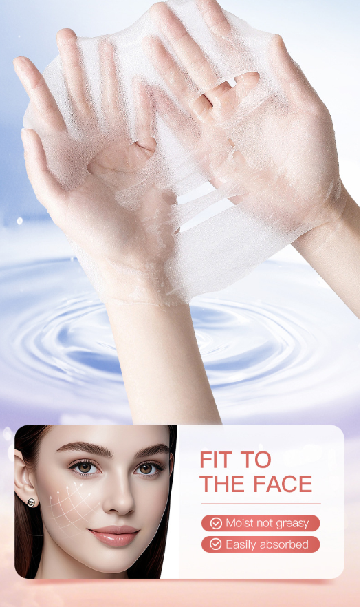8pcs Fruit Extract Mask Skincare Hyaluronic Acid Niacinamide Collagen UK Seller