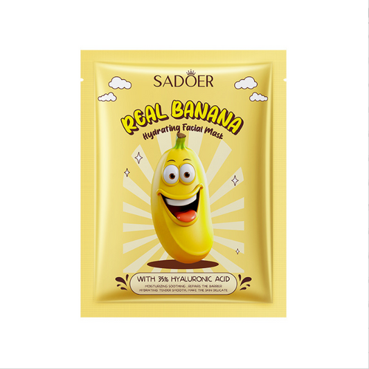 8pcs Fruit Extract Mask Skincare Hyaluronic Acid Niacinamide Collagen UK Seller