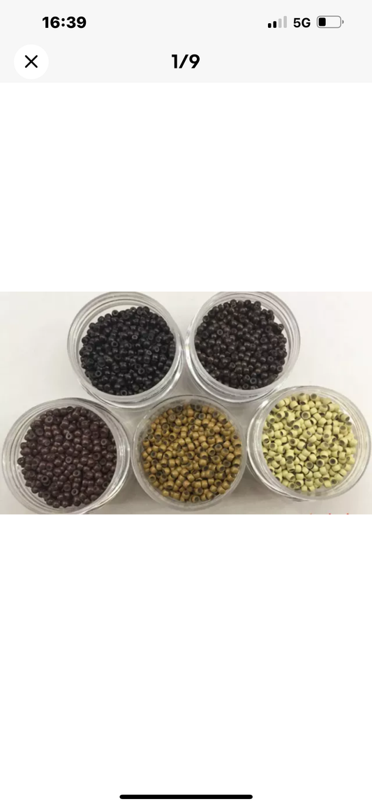 Best Quality100/200/300/400/500/600/700 Silicone Lined Nano Rings Hair Exensions